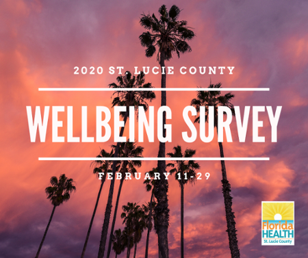 2020 St. Lucie County Wellbeing Survey Logo
